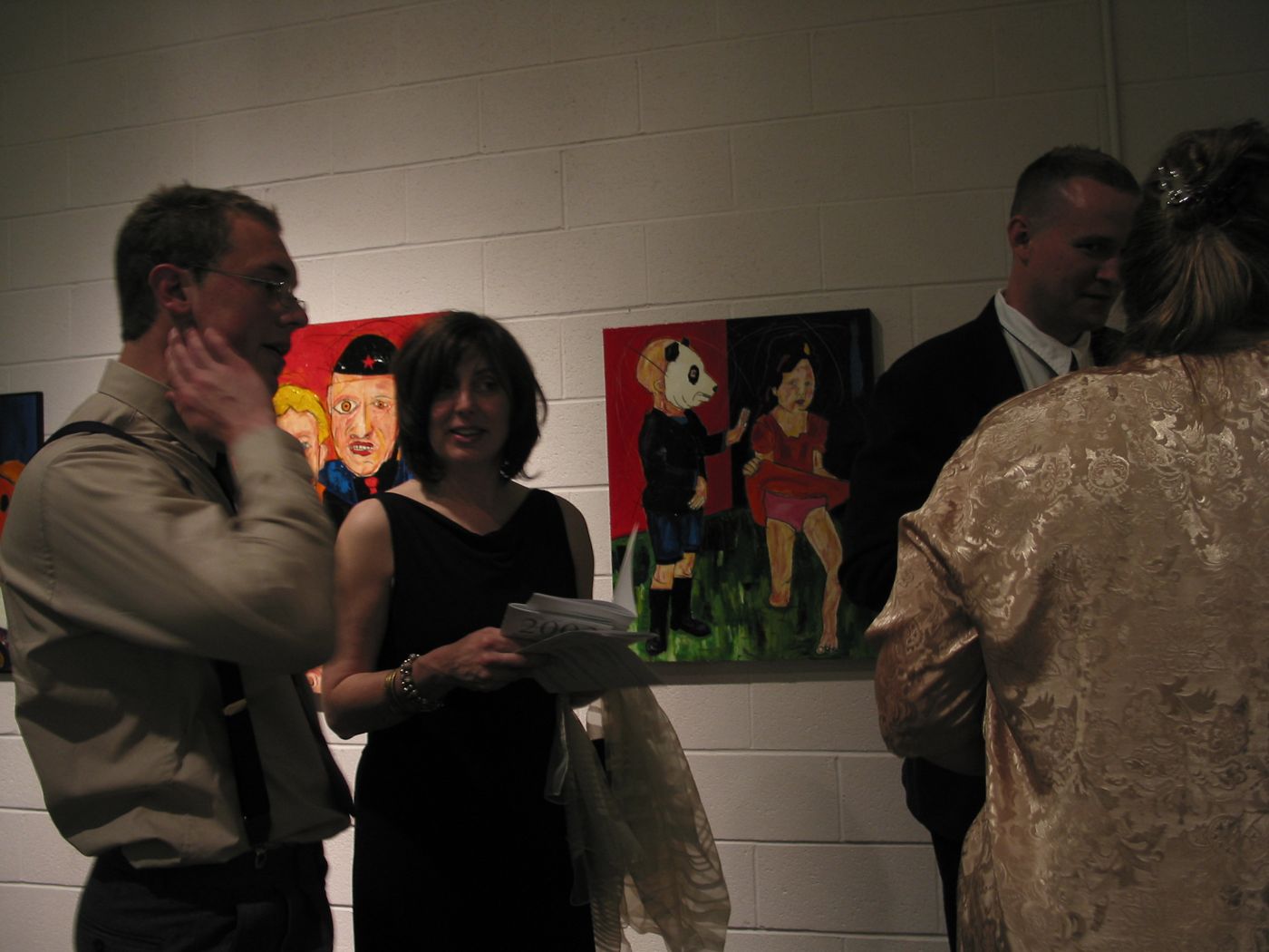 Juror’s Choice Award — Viewpoint Gallery, Schenectady, NY, 2003: photograph 6 (Guests at the awards evening)