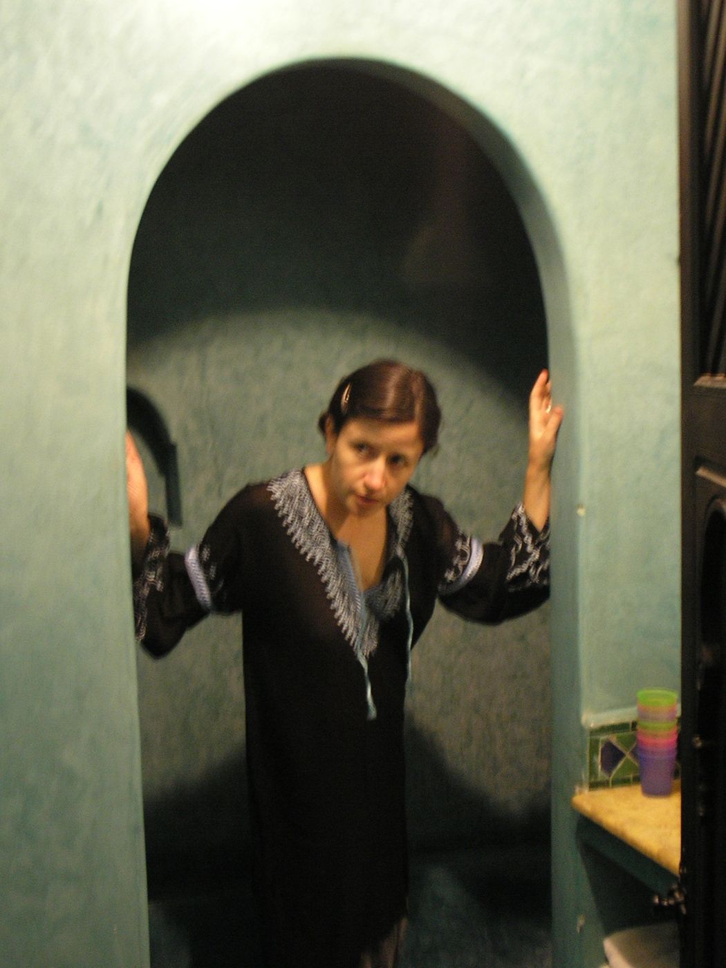 Paints in Morocco — Essaouira and Marrakech, 2006: photograph 7 (From the artist's archive)