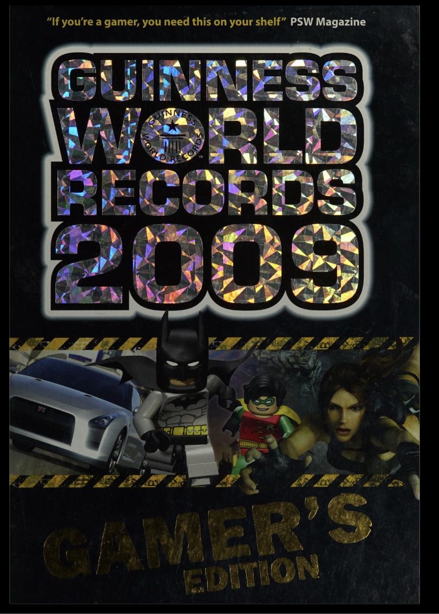 Guinness World Records 2009 Gamer's Edition, p. 196 — Borg record, 2009: photograph 1 (Guinness World Records 2009 Gamer's Edition — Matt's copy)
