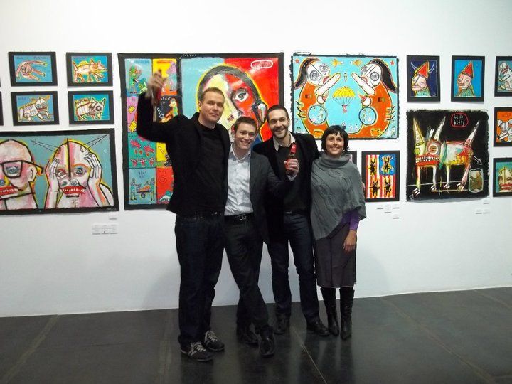 “Balance of Power,” Galeria ArteVistas, Barcelona, Spain, 2010: photograph 7 (Posted by Matt Sesow on Facebook, December 17, 2010)