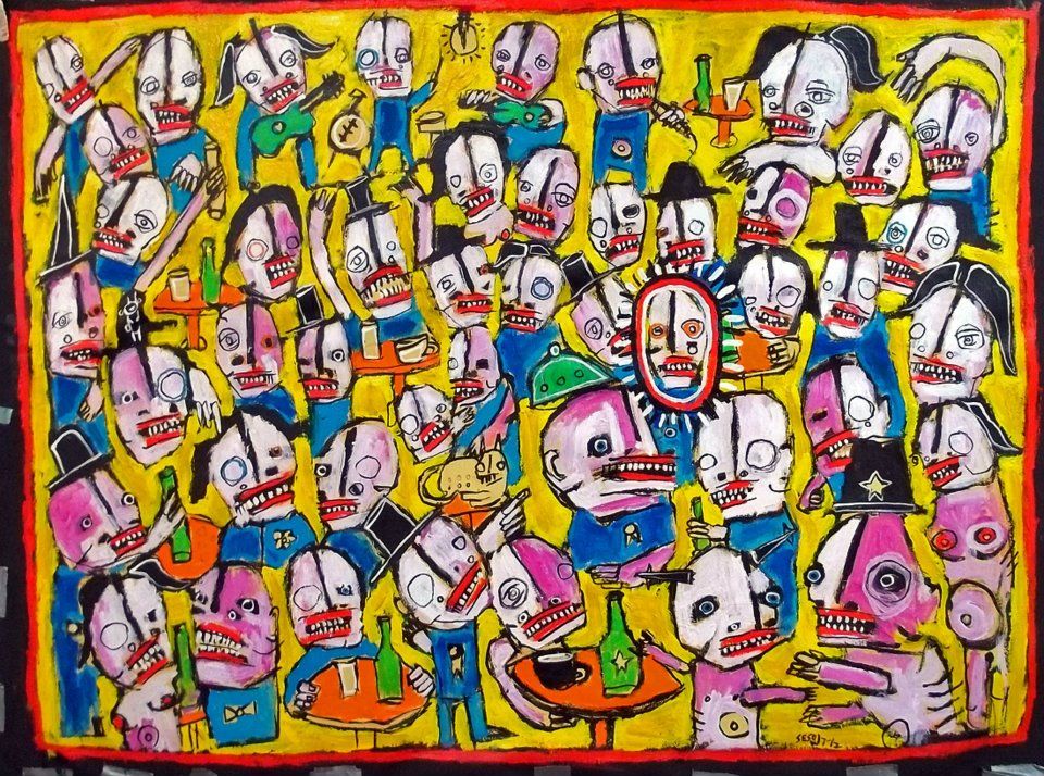 “See Something, Say Something,” Montpelier Art Center, Laurel, MD, 2012: photograph 4 (Posted by Matt Sesow on Facebook, July 23, 2012)