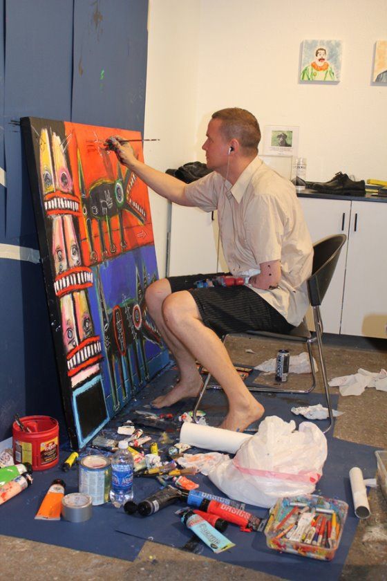 “Trickle Down,” Access Gallery / VSA Colorado, Denver, CO, 2012: photograph 6 (Posted by Matt Sesow on Facebook, May 19, 2012)