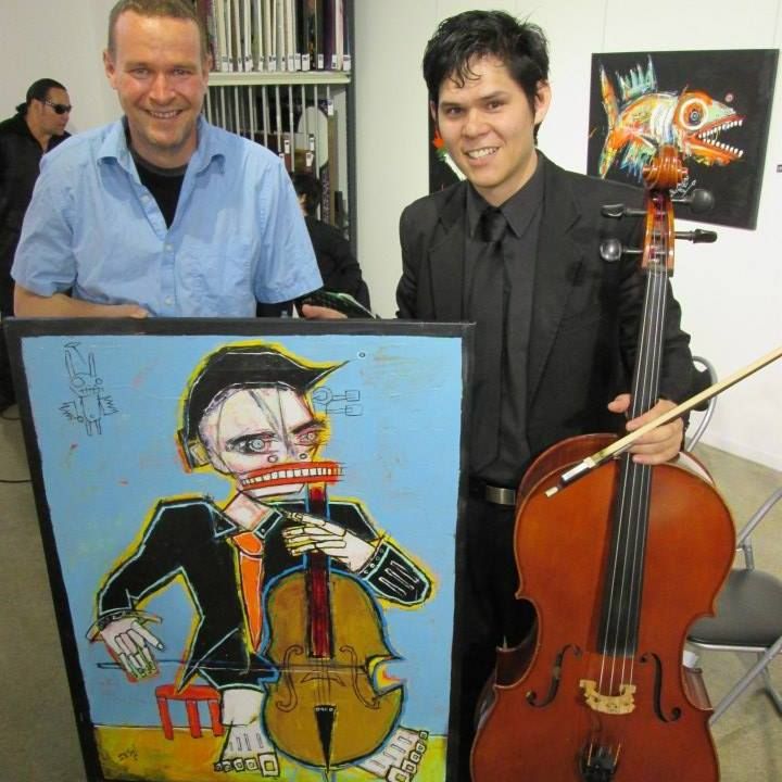 “All American Boy,” 19 Karen Contemporary Artspace, Gold Coast, Australia, 2014: photograph 4 (Posted by Matt Sesow on Facebook, November 14, 2014)