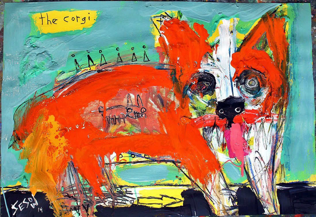 “Cheap Thrills,” curated by Molly Ruppert, Anacostia Arts Center, Washington, DC, 2014: photograph 6 (Posted by Matt Sesow on Facebook, August 23, 2014)