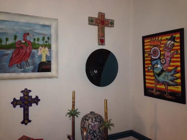 Two-Person Show — with Dana Ellyn, 2014: photograph 6 (Posted by Matt Sesow on Facebook, March 14, 2014)