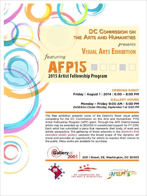 DC Commission on the Arts and Humanities, 2014: photograph 3 (Posted by Matt Sesow on Facebook, July 22, 2014)