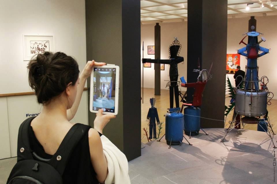 “Metamorfosi dell’eroe” — Heroes' Metamorphoses, Museo e Pinacoteca Nazionale di Bologna, Italy, 2014: photograph 2 (Posted by Matt Sesow on Facebook, May 16, 2014)