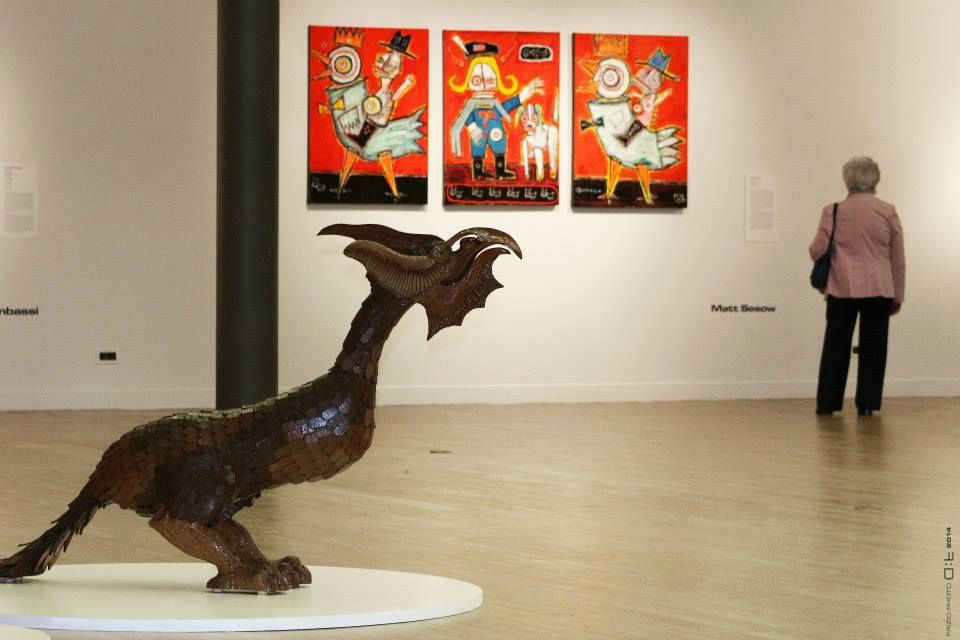 “Metamorfosi dell’eroe” — Heroes' Metamorphoses, Museo e Pinacoteca Nazionale di Bologna, Italy, 2014: photograph 7 (Posted by Matt Sesow on Facebook, May 16, 2014)