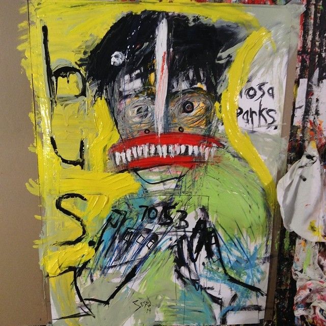 Westword — "One-Armed Attack" (2014), 2014: photograph 4 (rosa parks. · Posted by Matt Sesow on Facebook, August 5, 2014)