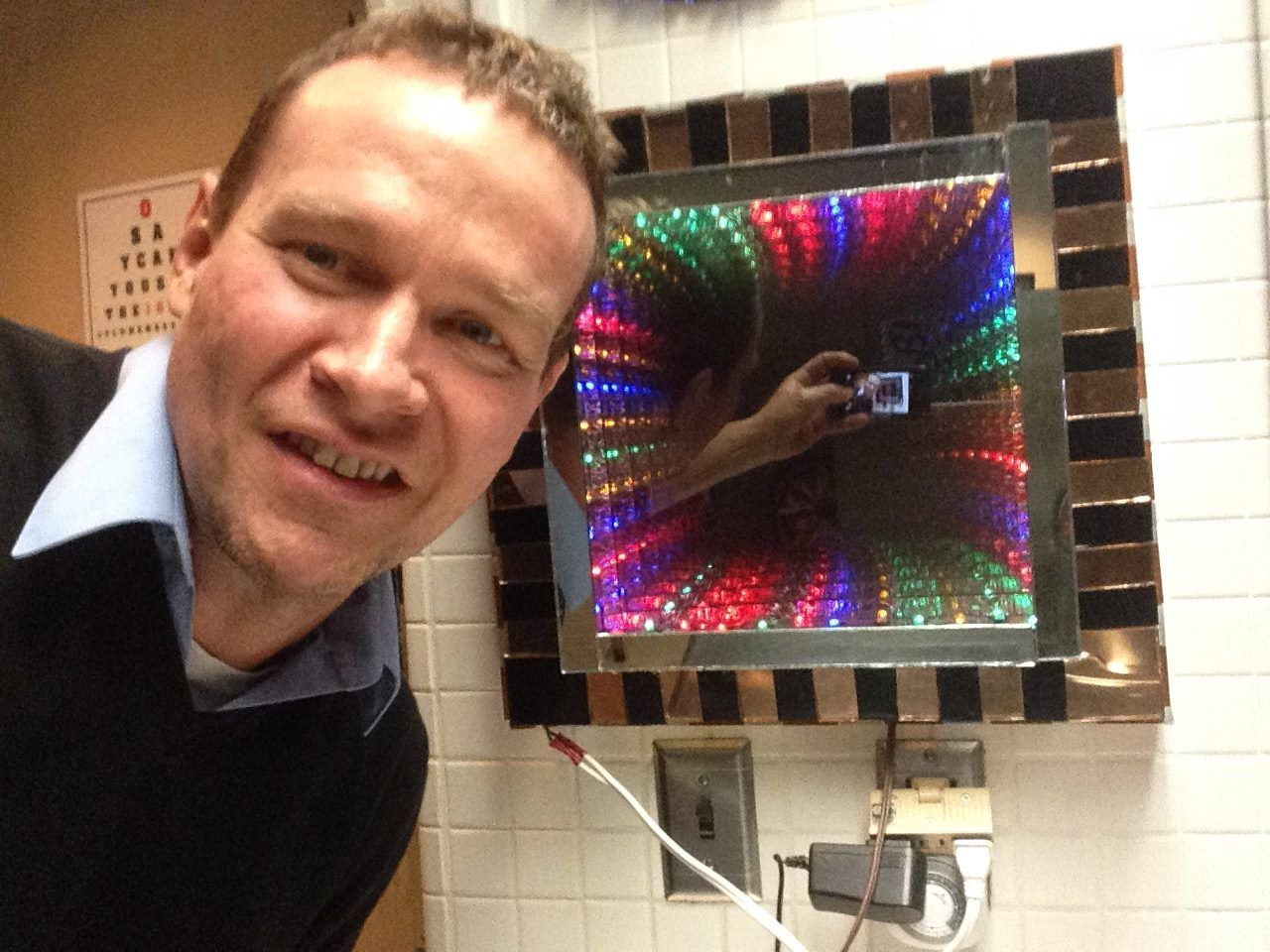 Announces his first museum solo, 2015: photograph 3 (Posted by Matt Sesow on Facebook, December 19, 2015)