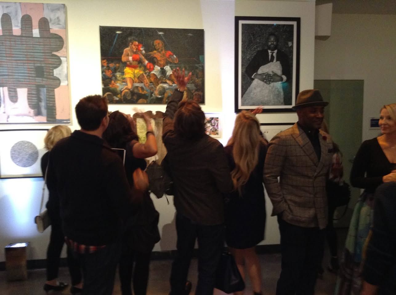 “A Celebration of Chinese Opera,” the first-ever Chinese opera art exhibition, Katzen Arts Center, American…, 2015: photograph 8 (Posted by Matt Sesow on Facebook, November 22, 2015)