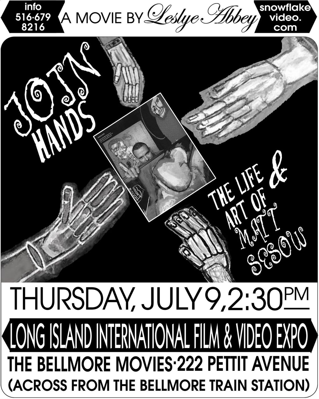 “Join Hands: The Life and Art of Matt Sesow,” by award-winning documentarian Leslye Abbey, 2015: photograph 7 (Posted by Matt Sesow on Facebook, June 8, 2015)
