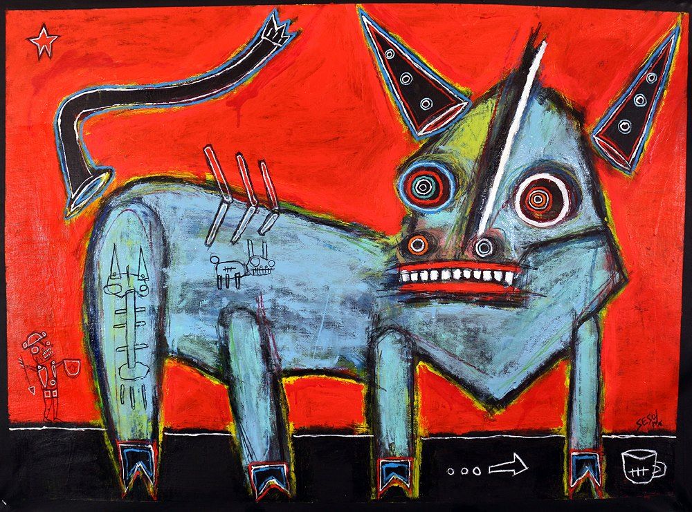 Transformer Gallery 13th Annual Silent Auction & Benefit, Katzen Arts Center, Washington, DC, 2016: photograph 6 (Posted by Matt Sesow on Facebook, October 17, 2016)