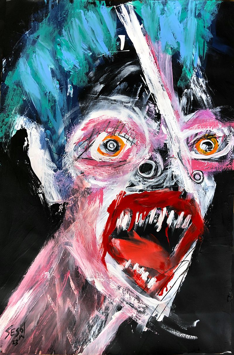 “Bitja: podobe podzavesti” — Creatures: Images of the Subconscious, works from the permanent collection of…, 2023: photograph 10 (Posted by Matt Sesow on Facebook, June 13, 2023)