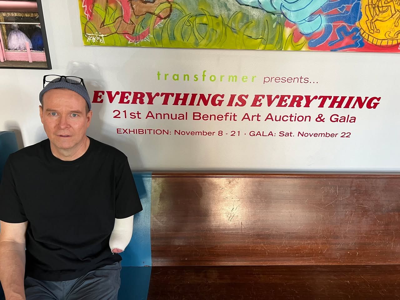 Transformer annual auction, The LINE DC, Adams Morgan, Washington, DC, 2025: photograph 2 (Posted by Matt Sesow on Facebook, November 15, 2025)