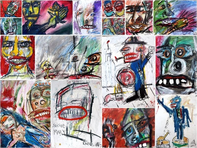 Early paintings, 1994–2004
