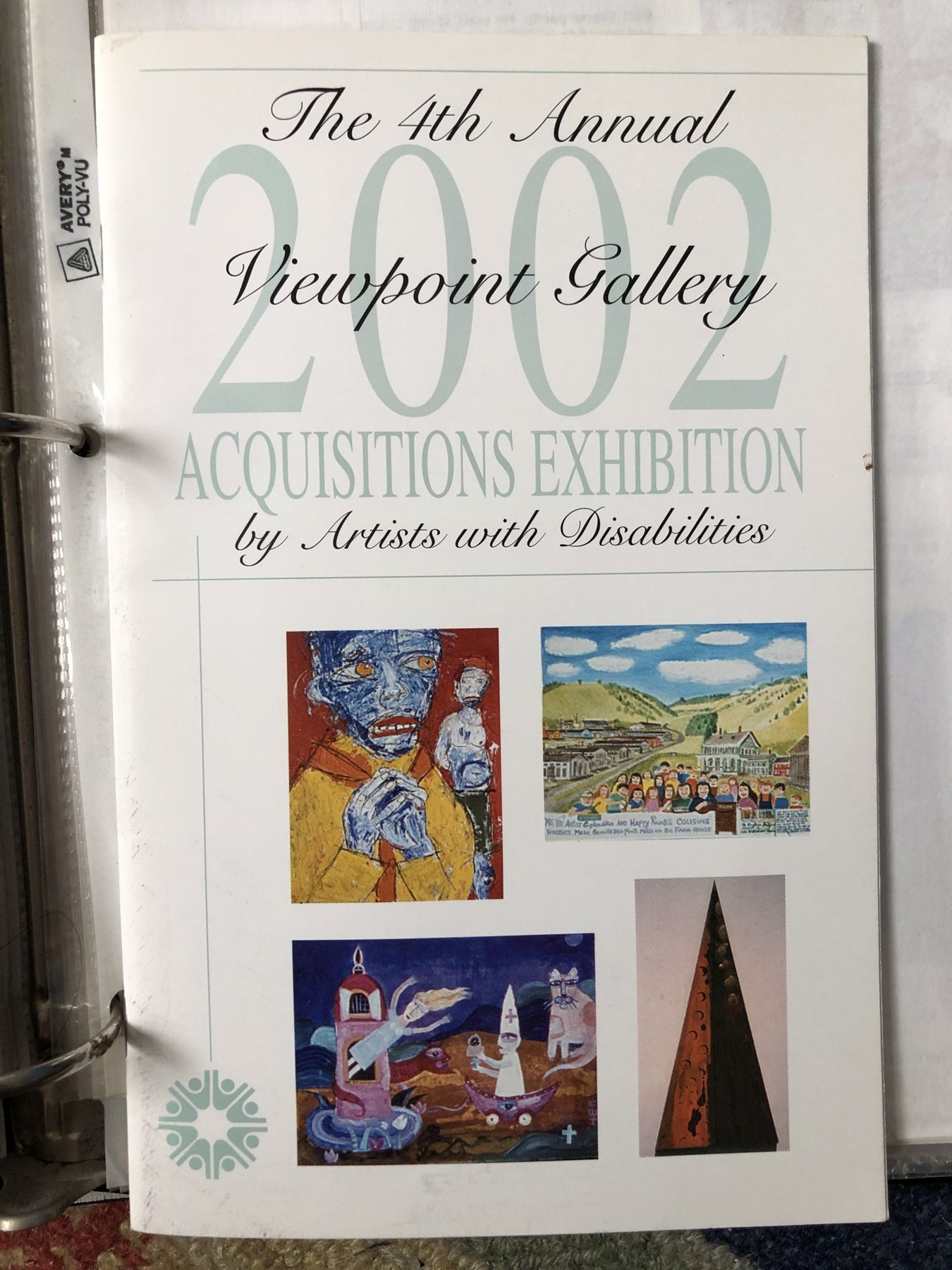 The 4th Annual Viewpoint Gallery 2002 Acquisitions Exhibition by Artists with Disabilities, page 1