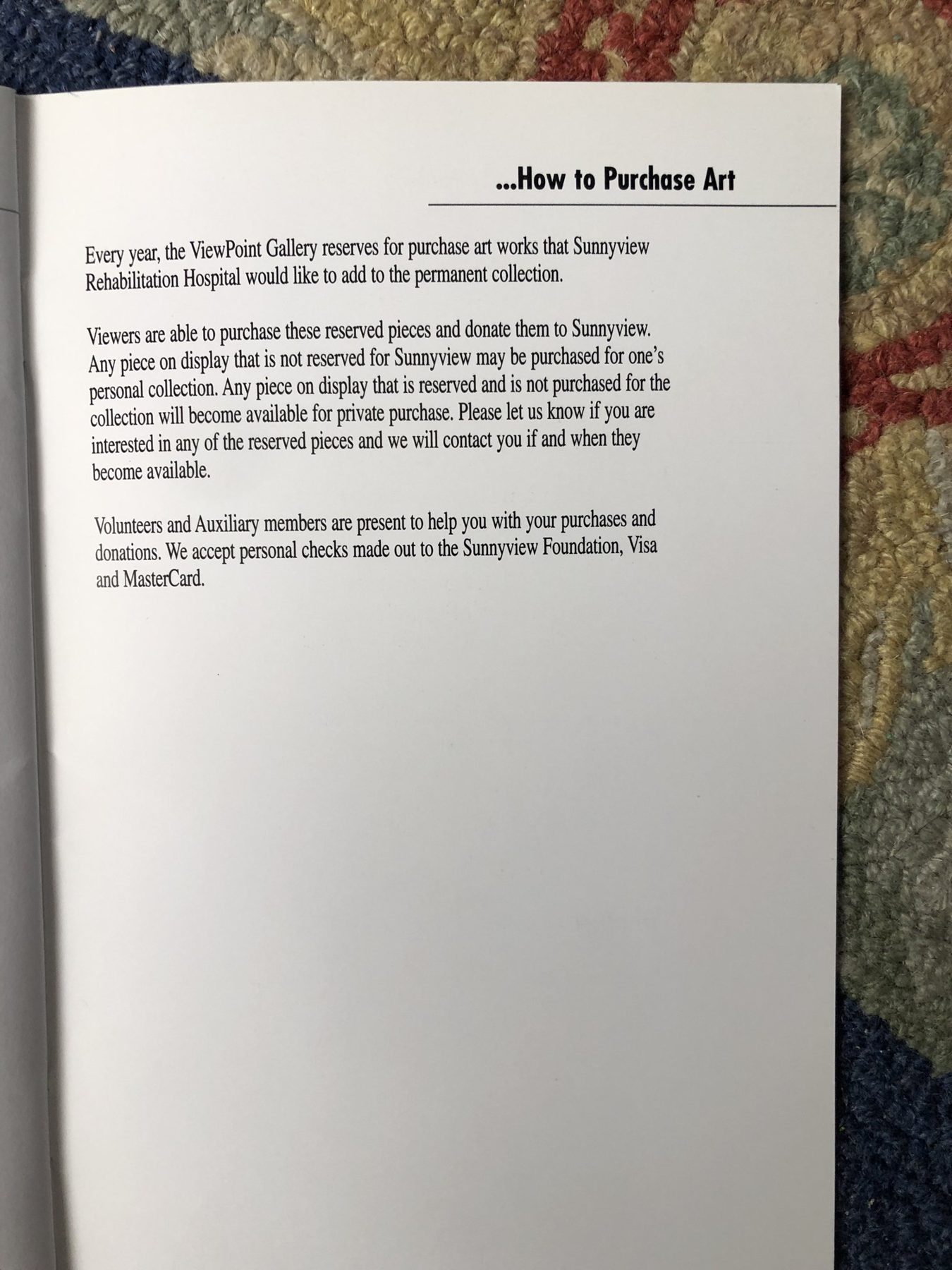 The 4th Annual Viewpoint Gallery 2002 Acquisitions Exhibition by Artists with Disabilities, page 7