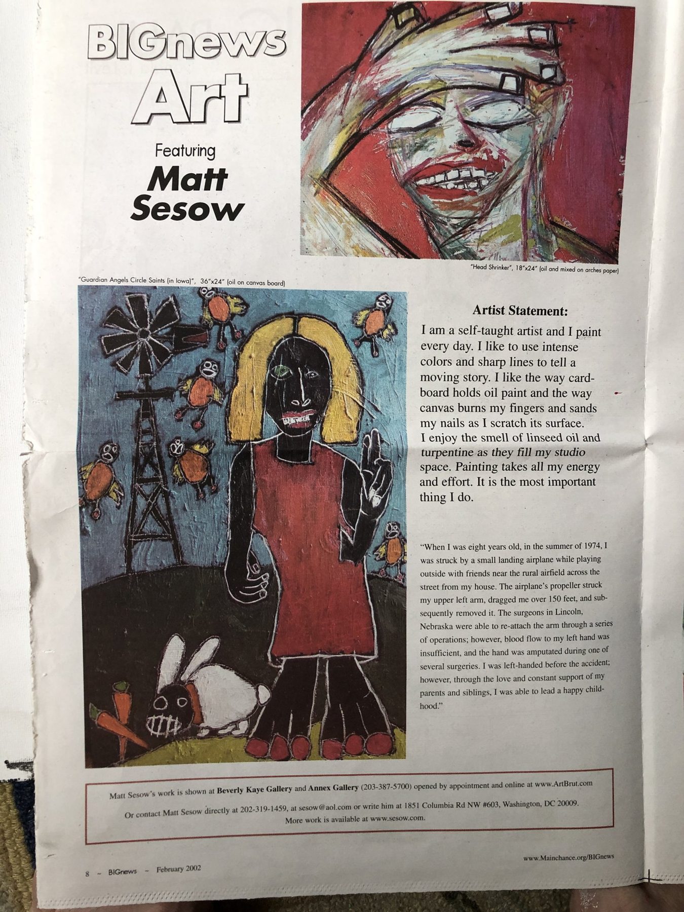 BIGnews Art Featuring Matt Sesow, page 2