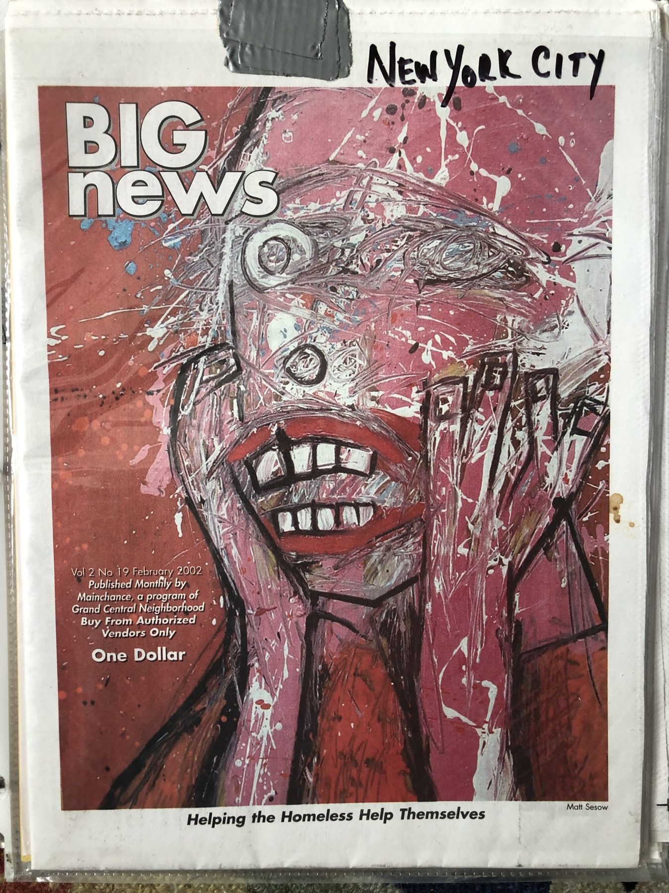 BIG news, February 2002 — Helping the Homeless Help Themselves, page 2