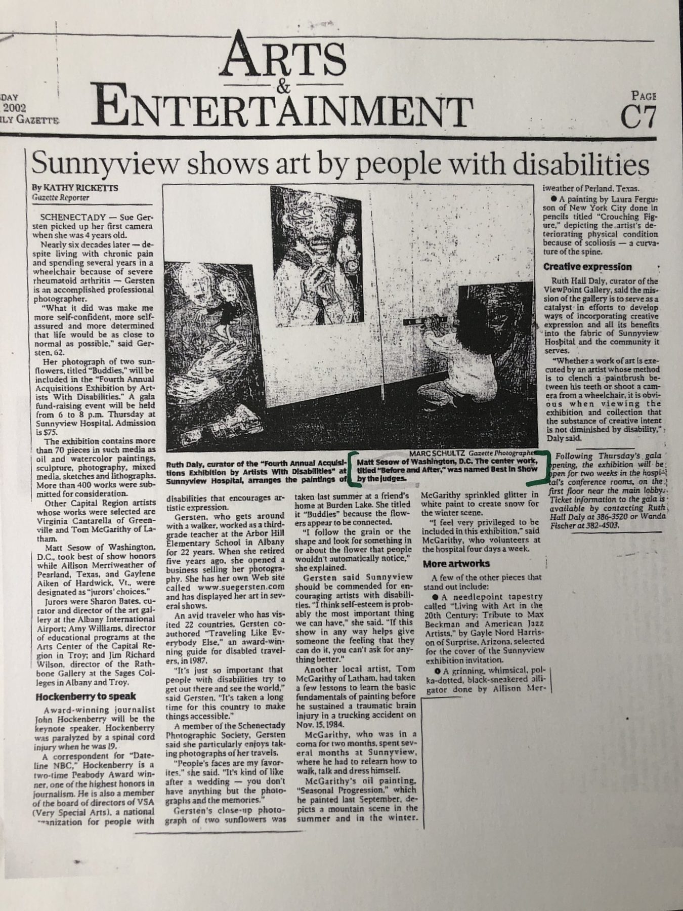 Sunnyview shows art by people with disabilities, page 2