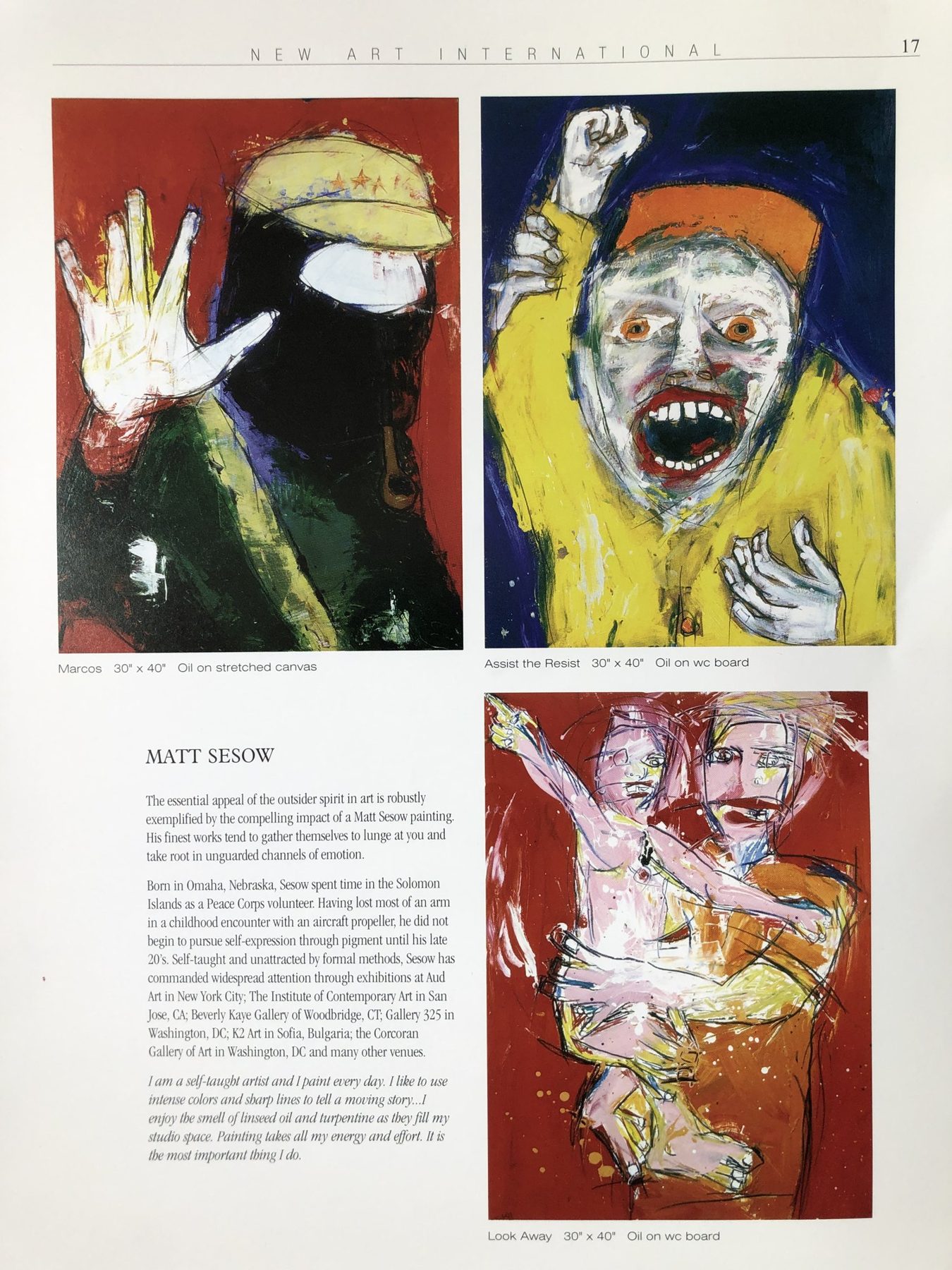 MATT SESOW, page 1