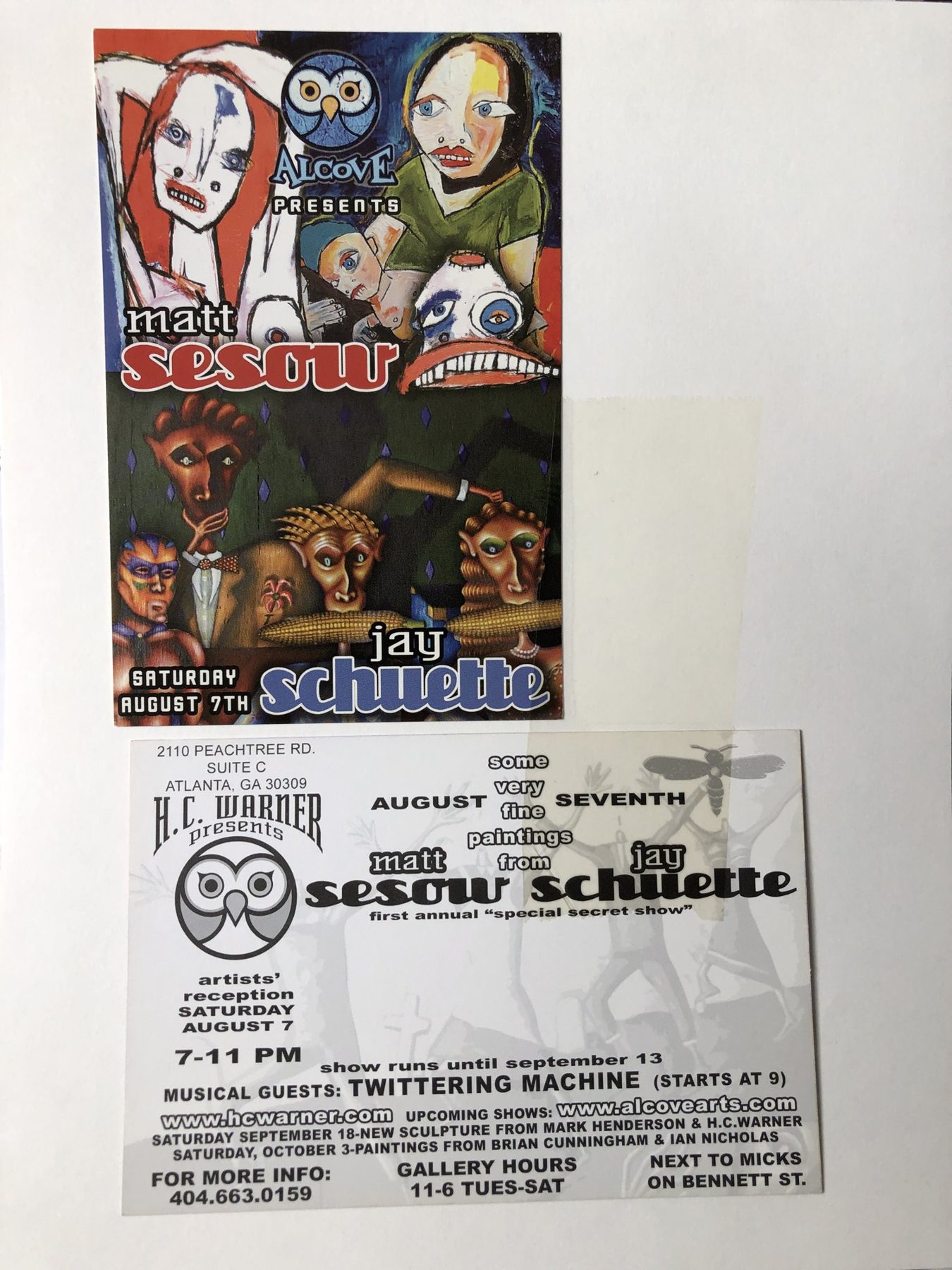 matt sesow / jay schlette — first annual "special secret show", page 1