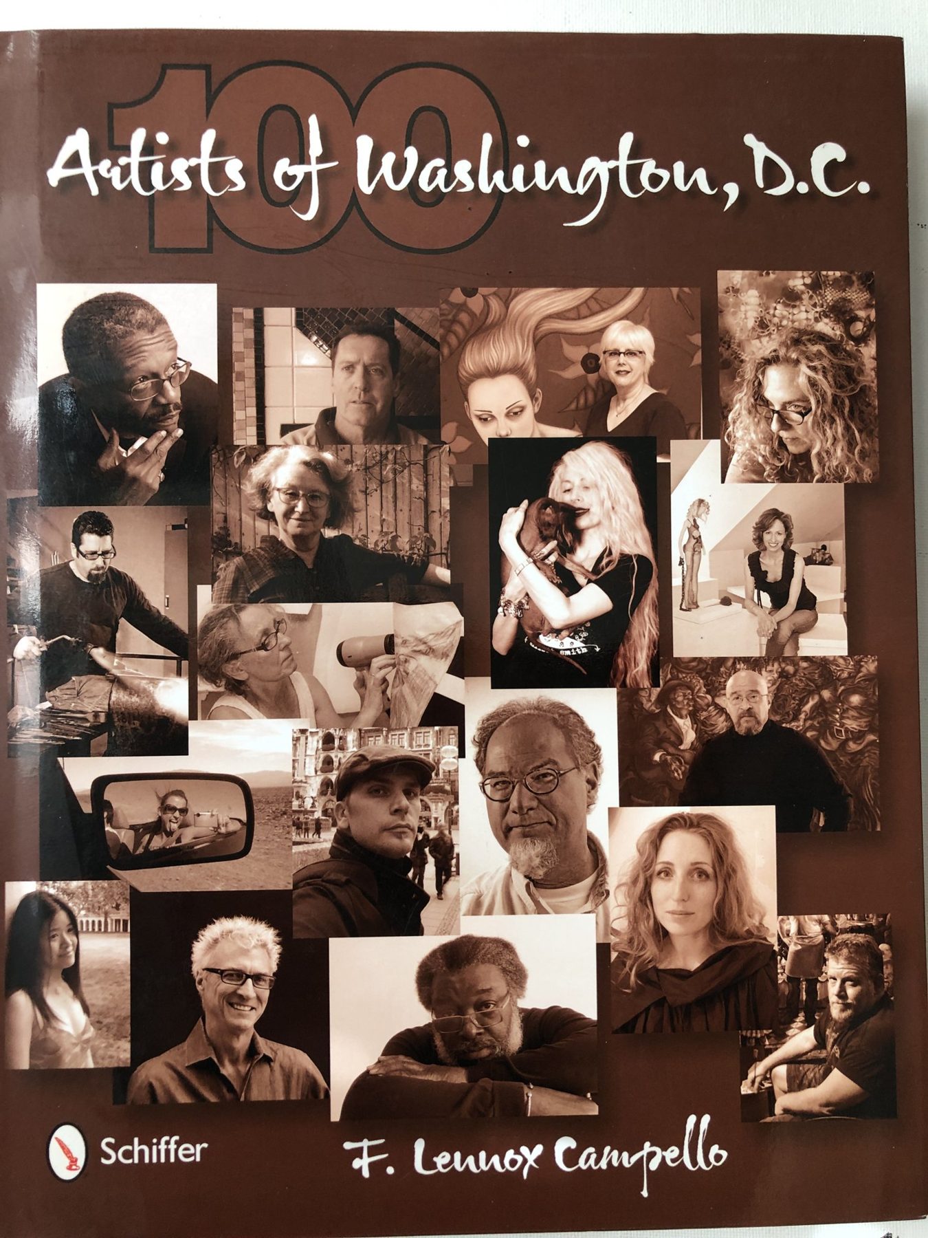 100 Artists of Washington, D.C. — F. Lennox Campello (cover), page 1