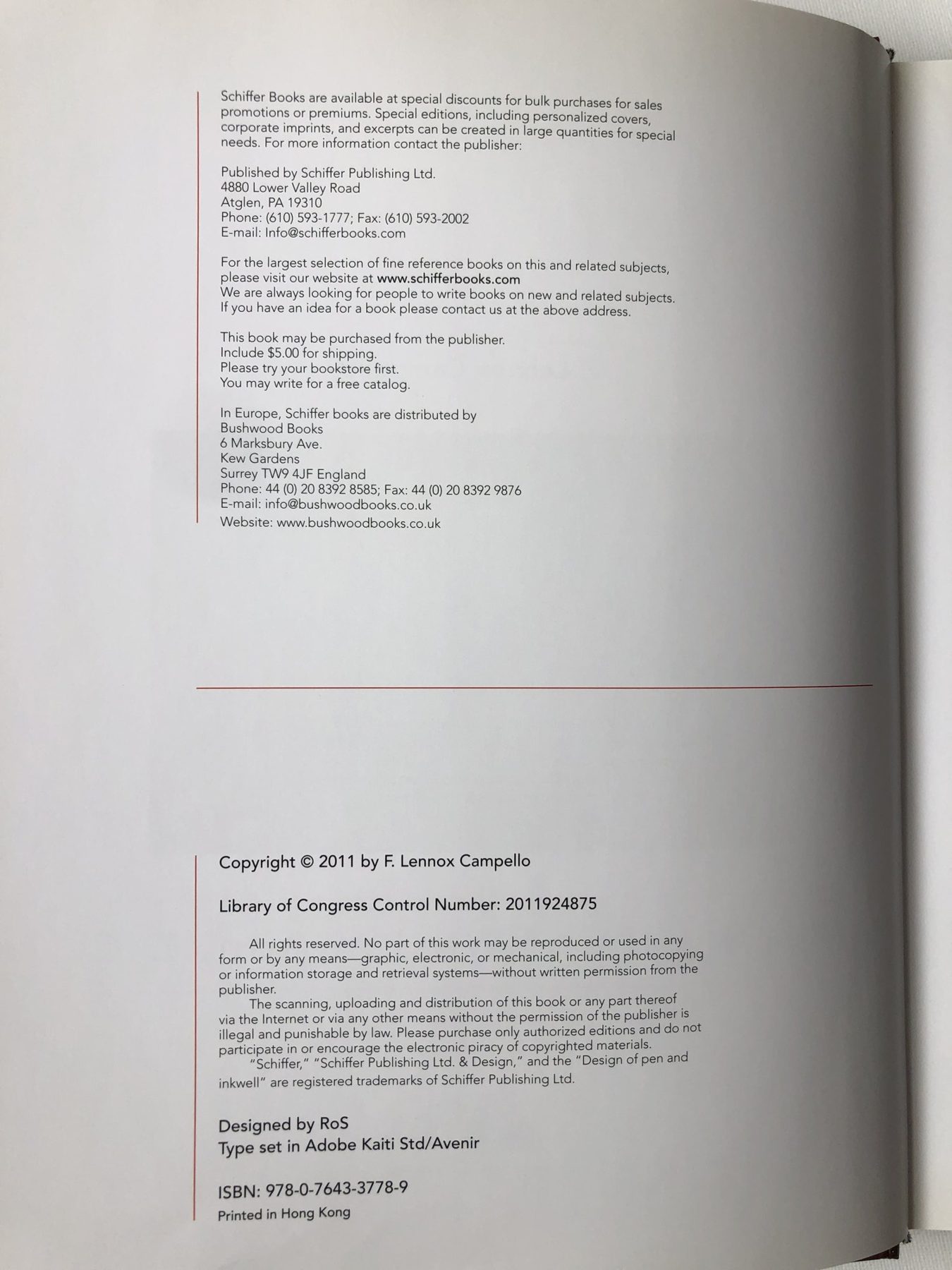 100 Artists of Washington, D.C. — F. Lennox Campello (cover), page 2