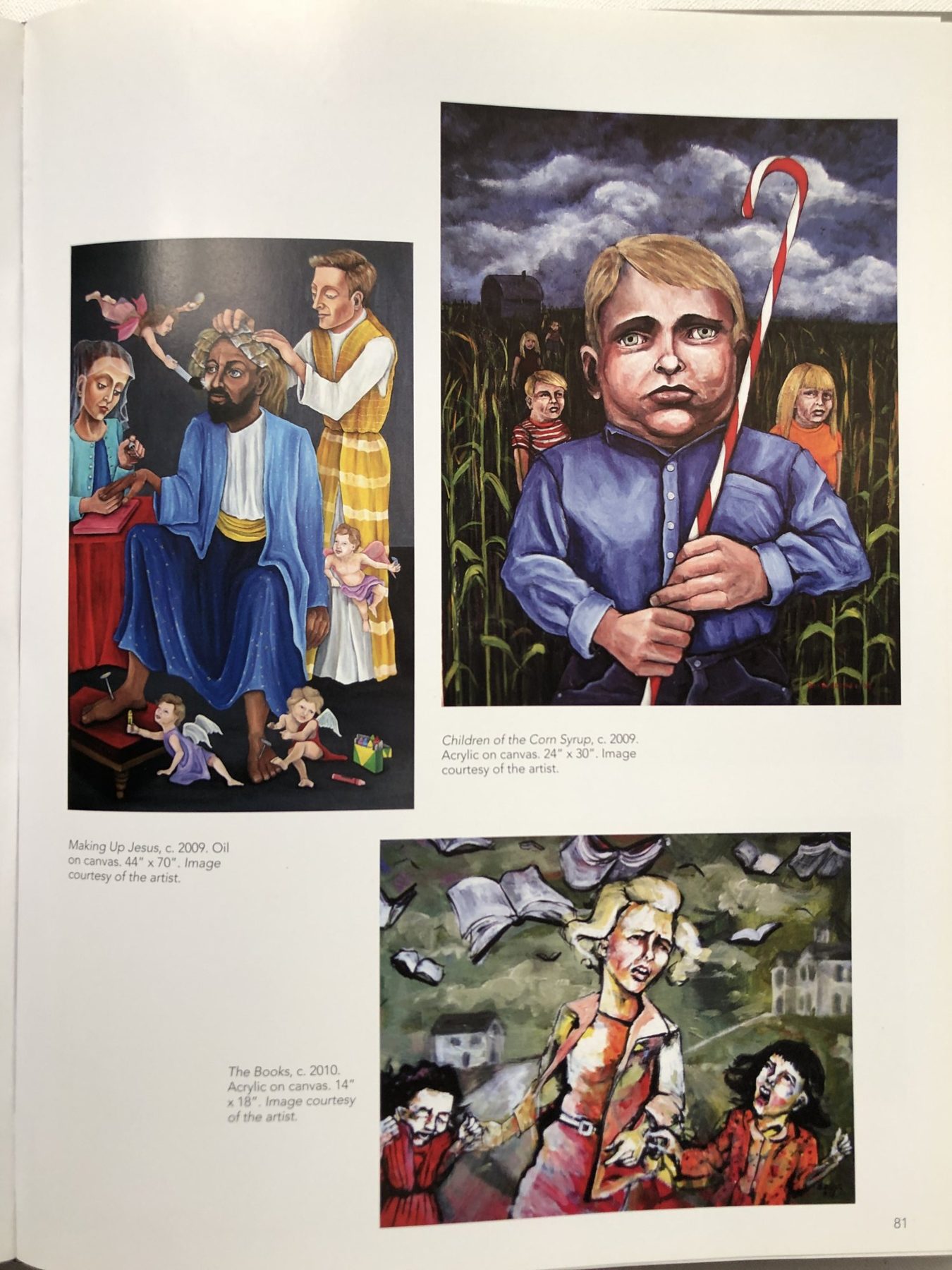 100 Artists of Washington, D.C. — F. Lennox Campello (cover), page 4