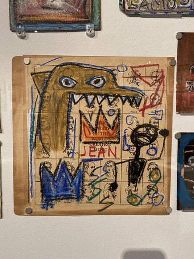 Basquiat works lent by David and Philip Liebman, shown in Life and Limb