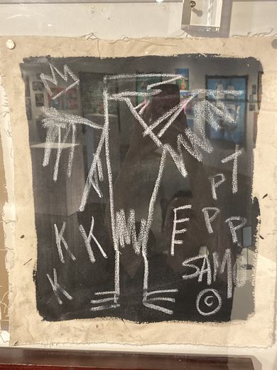 Basquiat works lent by David and Philip Liebman, shown in Life and Limb