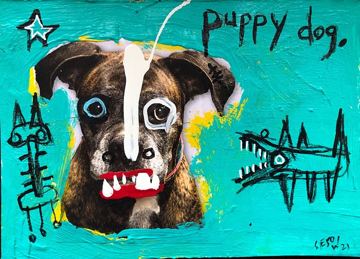 Puppy dog by Matt Sesow