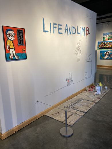 Entrance to the exhibition.