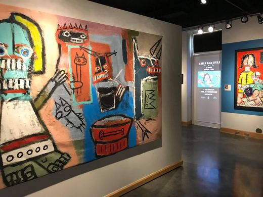 Installation view, from collector Chris Bogusky.