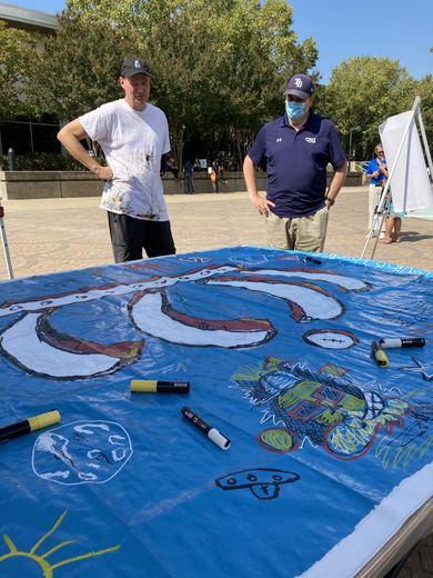 Monarch Icons with Matt Sesow, Kaufman Mall, ODU, October 5, 2021
