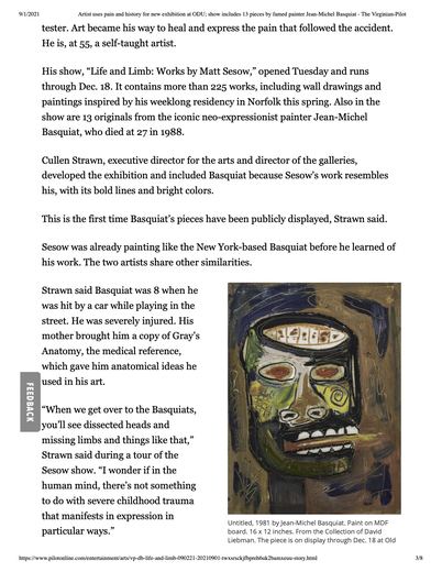 Press coverage of Life and Limb
