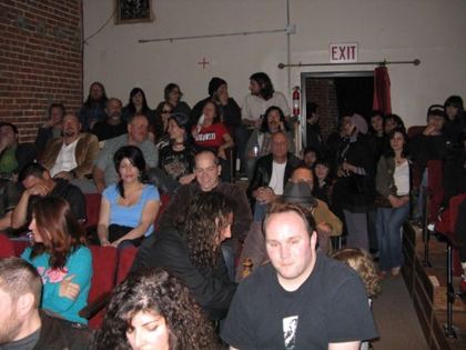 1st Annual Bukowski Festival, Elephant Theater, Hollywood, March 28, 2009 — The audience