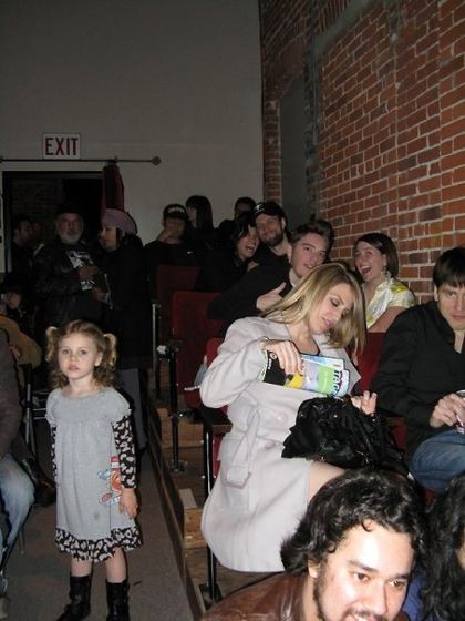 1st Annual Bukowski Festival, Elephant Theater, Hollywood, March 28, 2009 — The audience