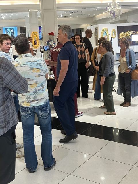 Opening reception, June 20, 2026, BLVK Book, Beverly Center — photograph 29 of 109