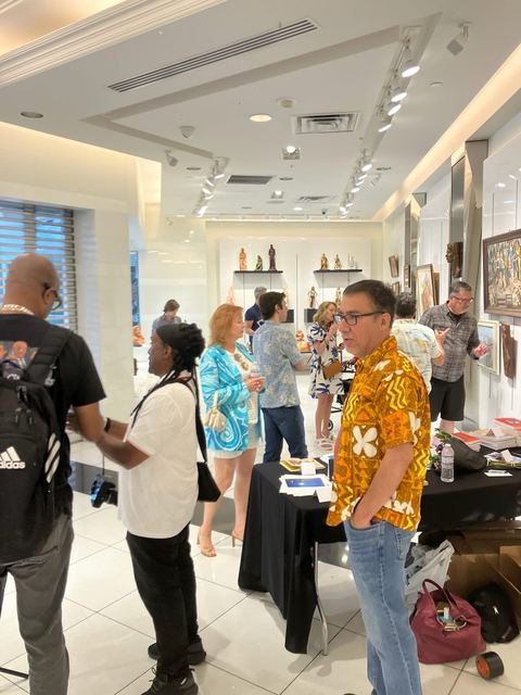 Opening reception, June 20, 2026, BLVK Book, Beverly Center — photograph 40 of 109