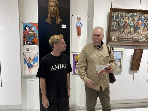 Opening reception, June 20, 2026, BLVK Book, Beverly Center — photograph 84 of 109
