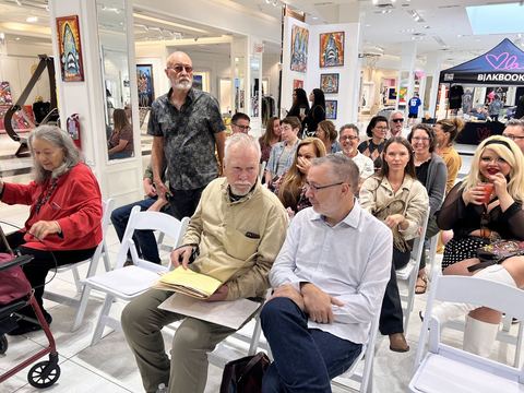 Opening reception, June 20, 2026, BLVK Book, Beverly Center — photograph 103 of 109