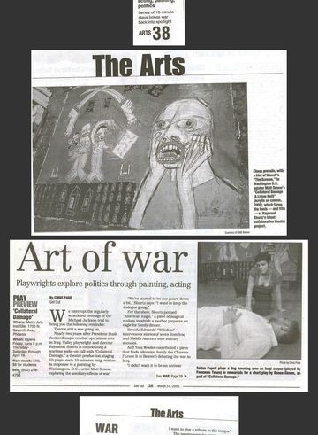 “Collateral Damage” — 10 plays about a Sesow painting (Phoenix, 2005): Page 4