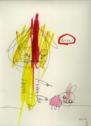 Original painting for Linda King’s Bukowski Undigested (2008), by Matt Sesow — 23 of 41