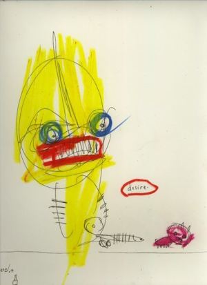 Original painting for Linda King’s Bukowski Undigested (2008), by Matt Sesow — 24 of 41
