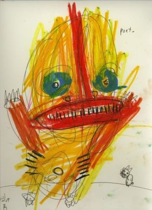 Original painting for Linda King’s Bukowski Undigested (2008), by Matt Sesow — 34 of 41