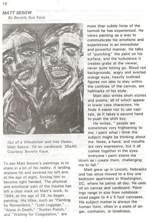 Folk Art Finder, 1997: image 02 from the original sesow.com press page