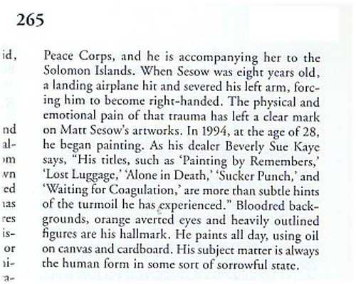 Self-Taught Artist Guide Book, 2000: image 03 from the original sesow.com press page