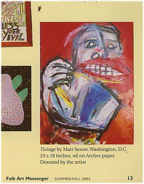 Folk Art Messenger, 2002: image 03 from the original sesow.com press page